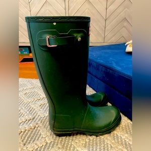 Big Kids Hunter Boots size 5B eu37